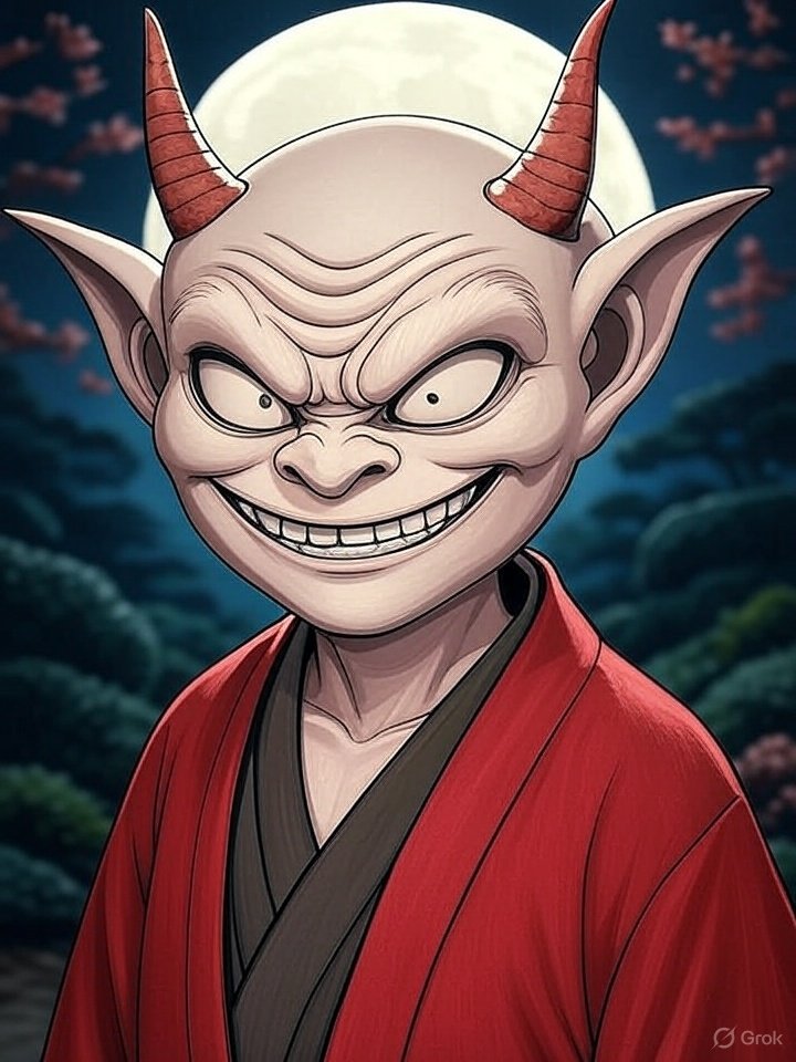 Amanojaku trickster demon