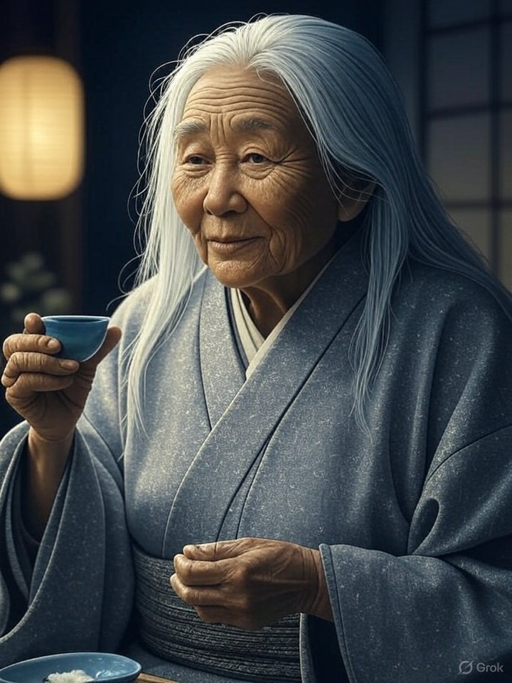 Amazake-babaa spirit image