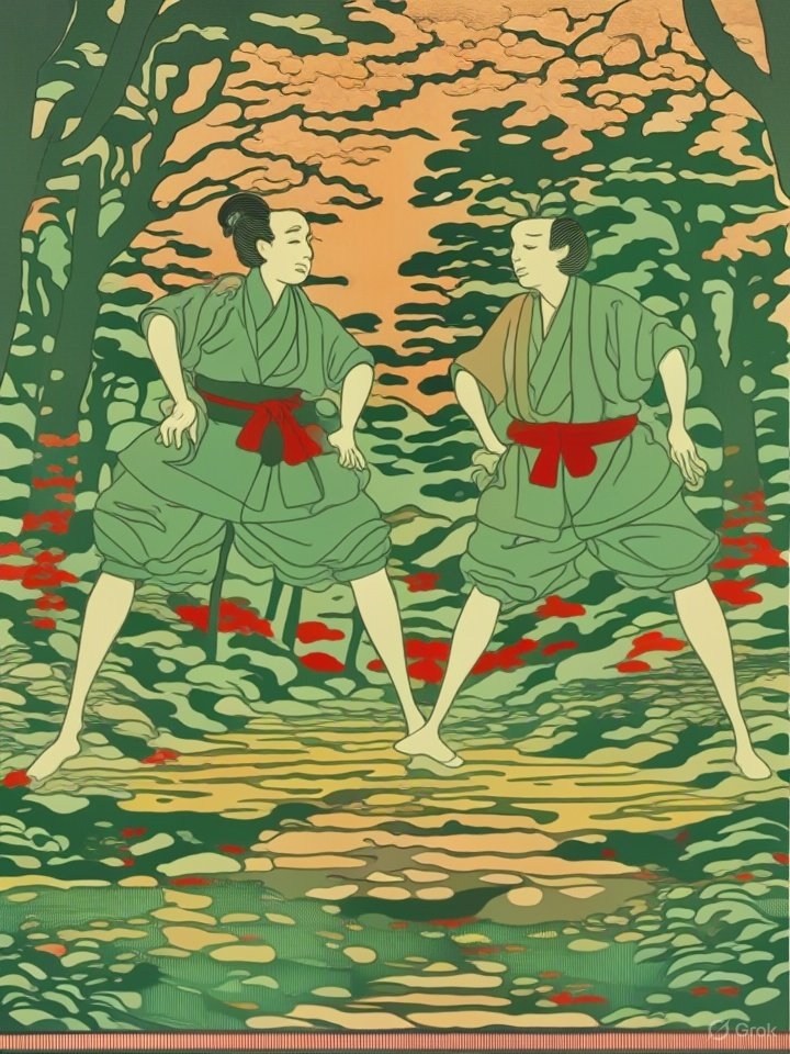 Gentle yokai pair of sea