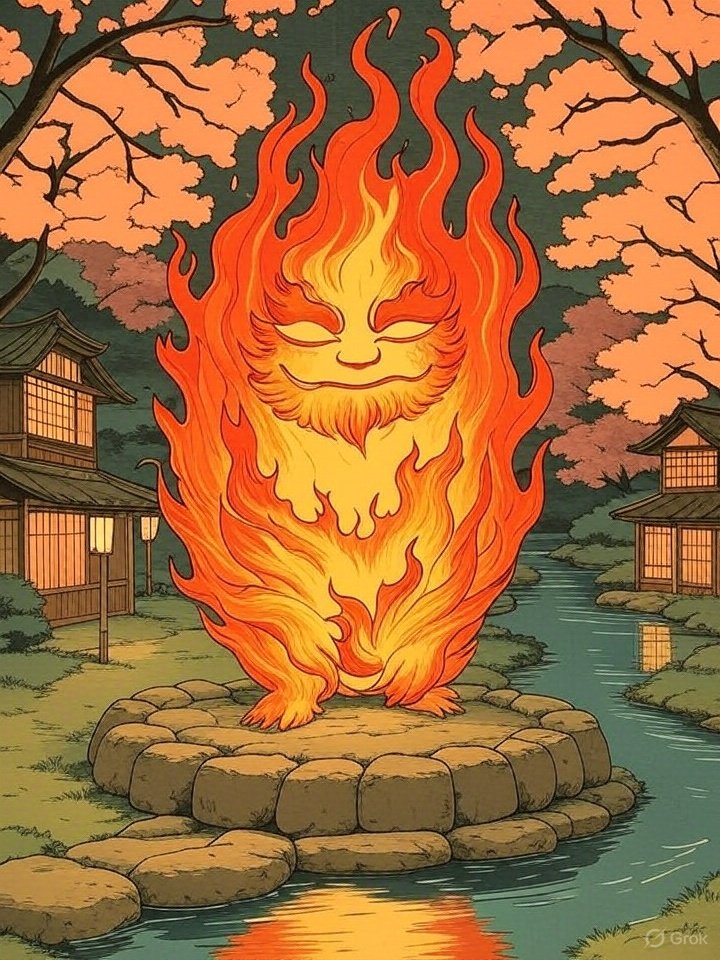 Yokai fire of Ishikawa