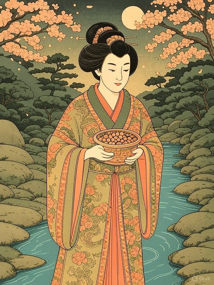 Red bean washing ghost