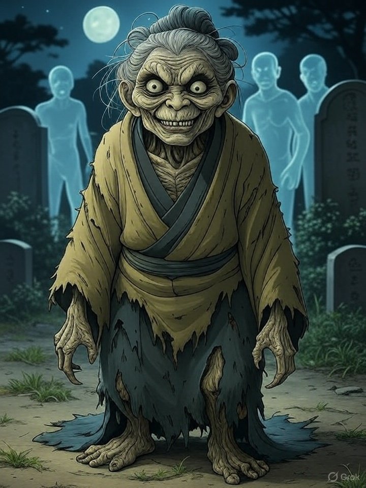 Datsue-ba at the Sanzu River