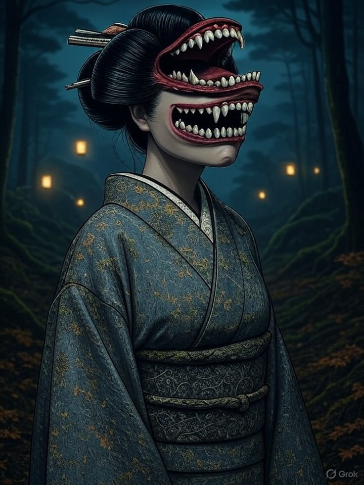 Futakuchi-onna second mouth
