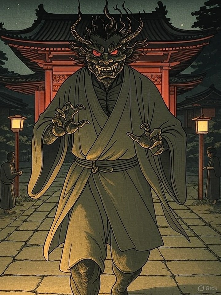 Gagoze from Gangō-ji legend