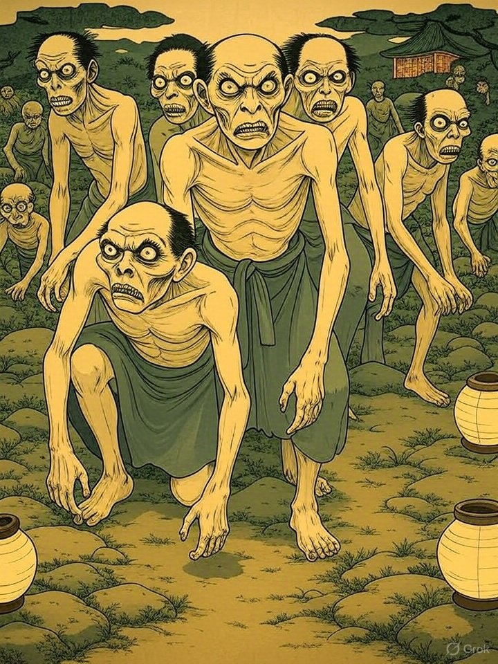 Gaki Buddhist monster