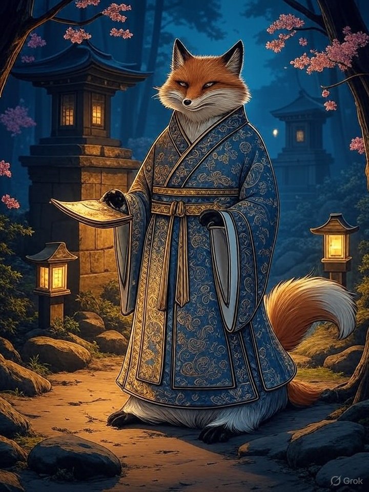 Hakuzōsu fox priest