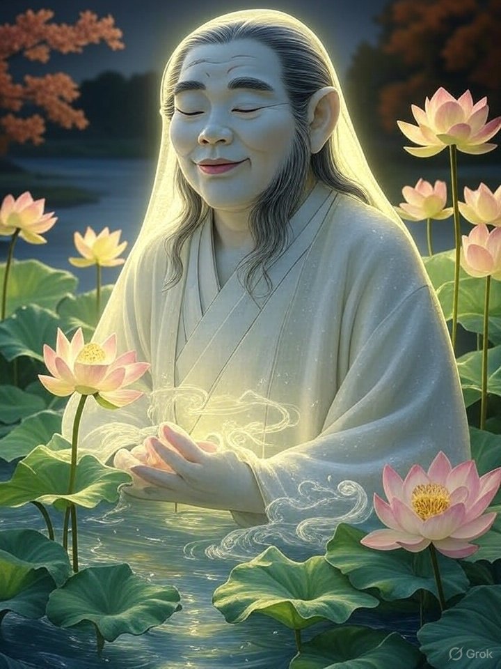 Japanese funeral spirit image