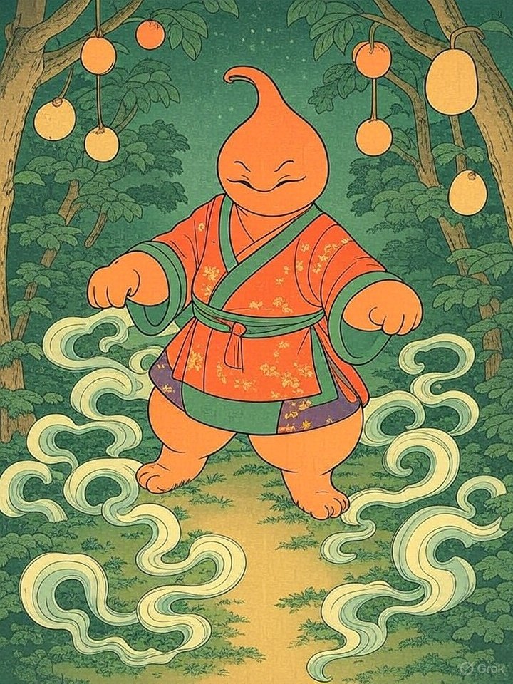 Hyotan-kozo myth art