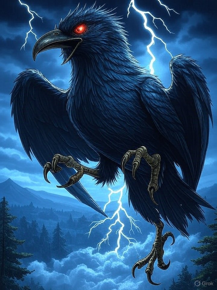 Taiheiki bird spirit