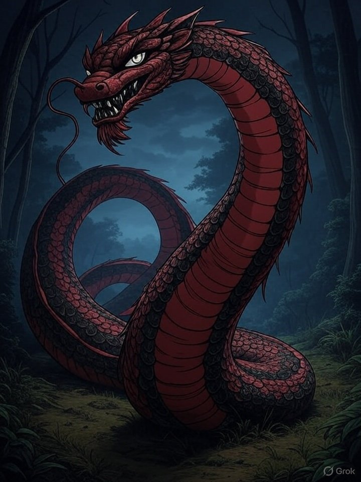 Kiyohime serpent woman