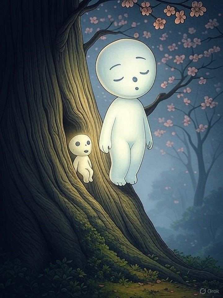 Japanese tree yokai kodama