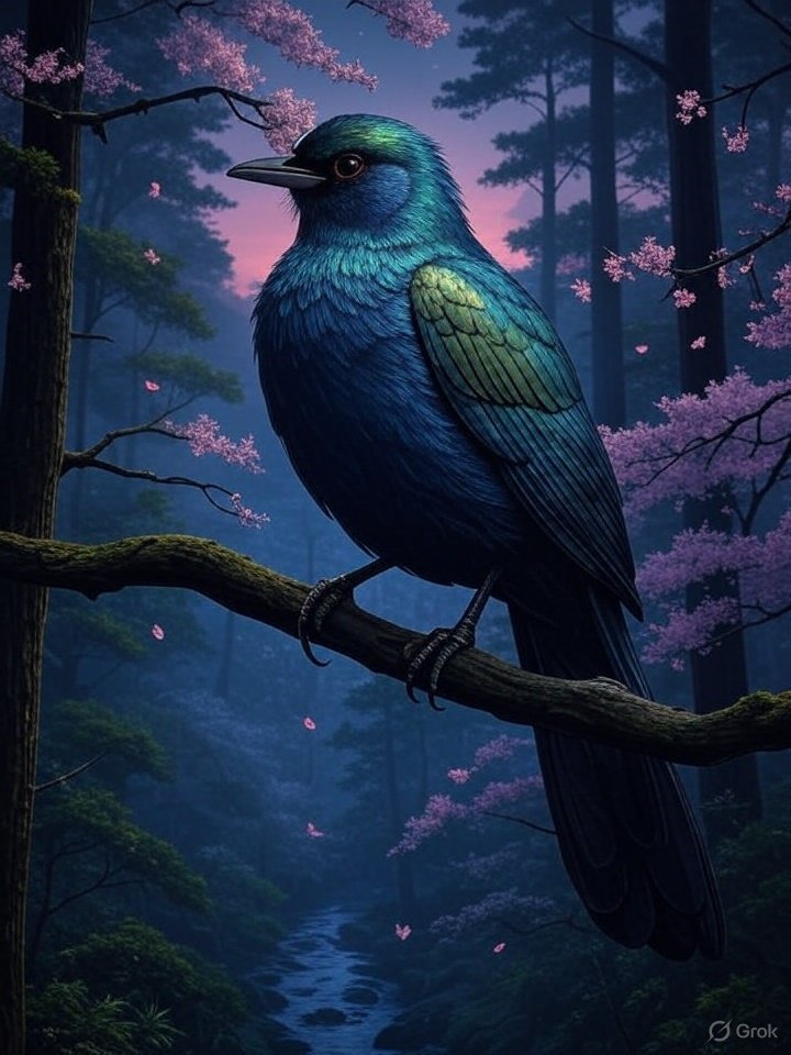 Child-calling yokai bird