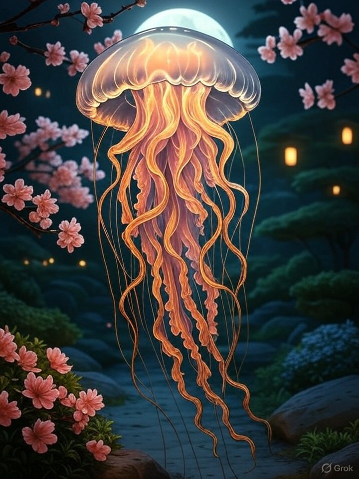 Kurage-no-hinotama yokai