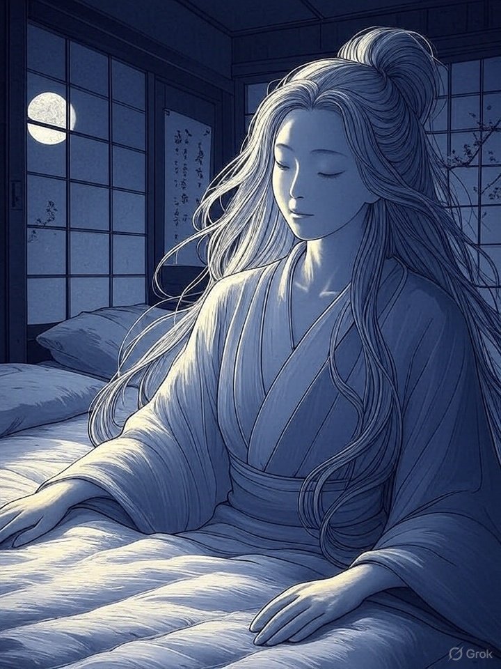 Pillow flipping ghost