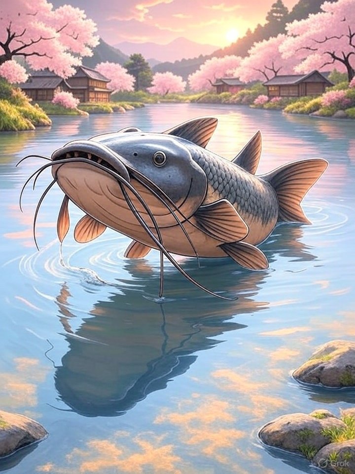 Namazu mythology illustration