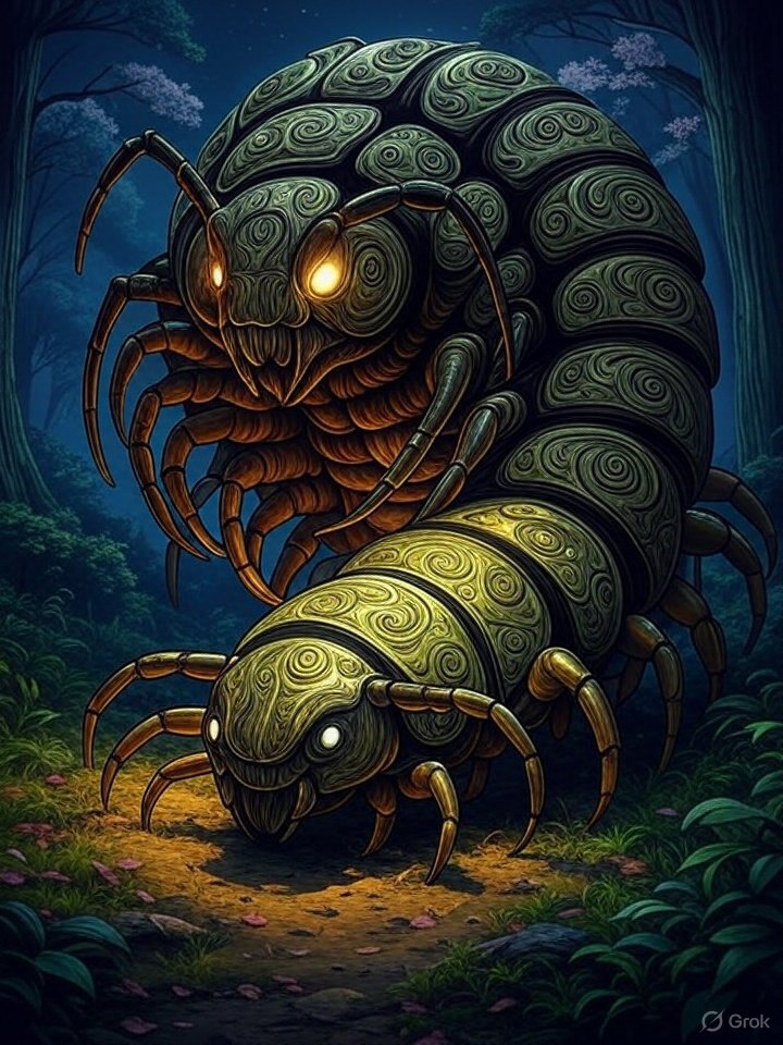Ōmukade giant centipede