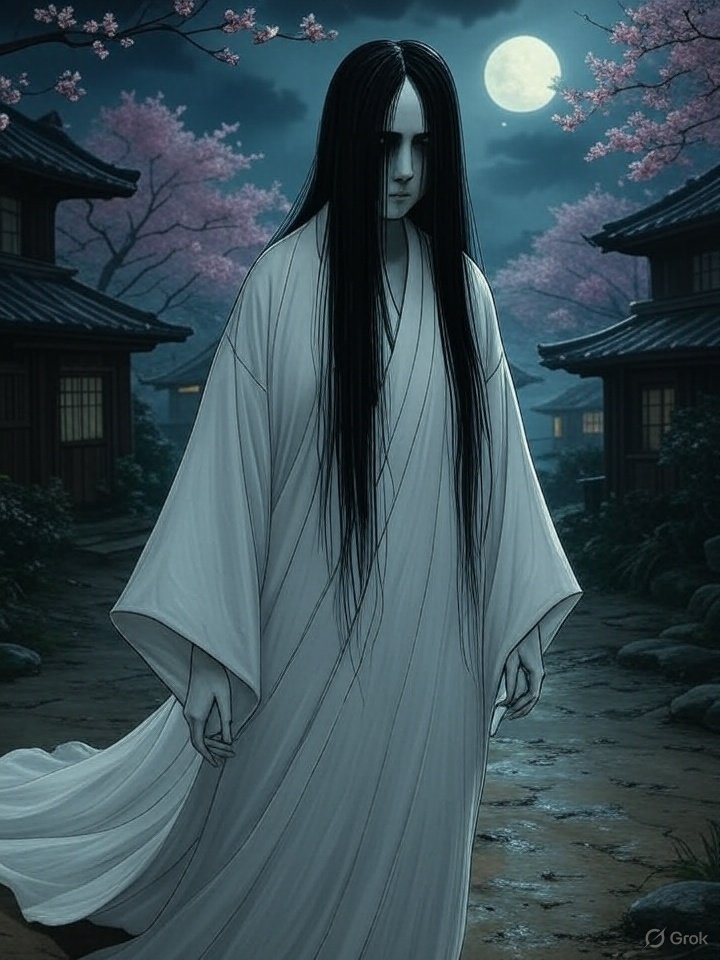 Onryo ghost woman