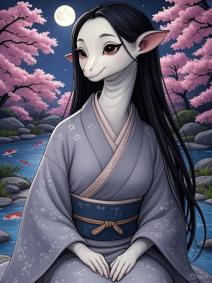 Rokurokubi long neck