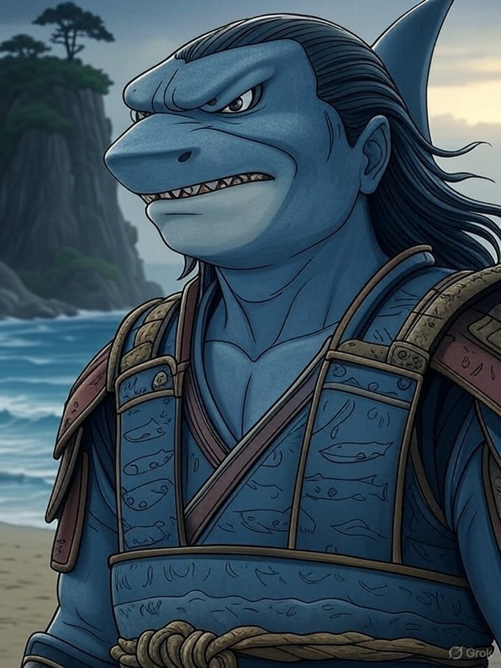 Samebito shark yokai