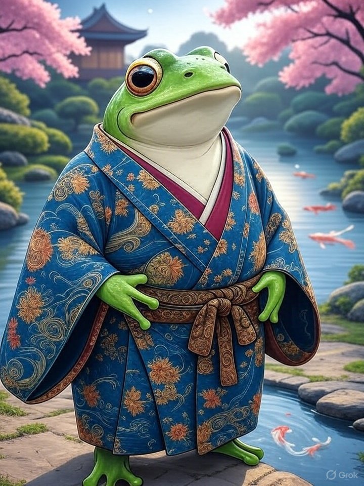 Frog yokai Senpoku-Kanpoku