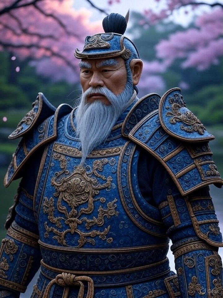 Setotaisho ceramic warrior