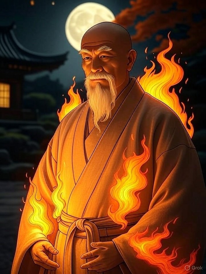 Sōgenbi fire spirit art
