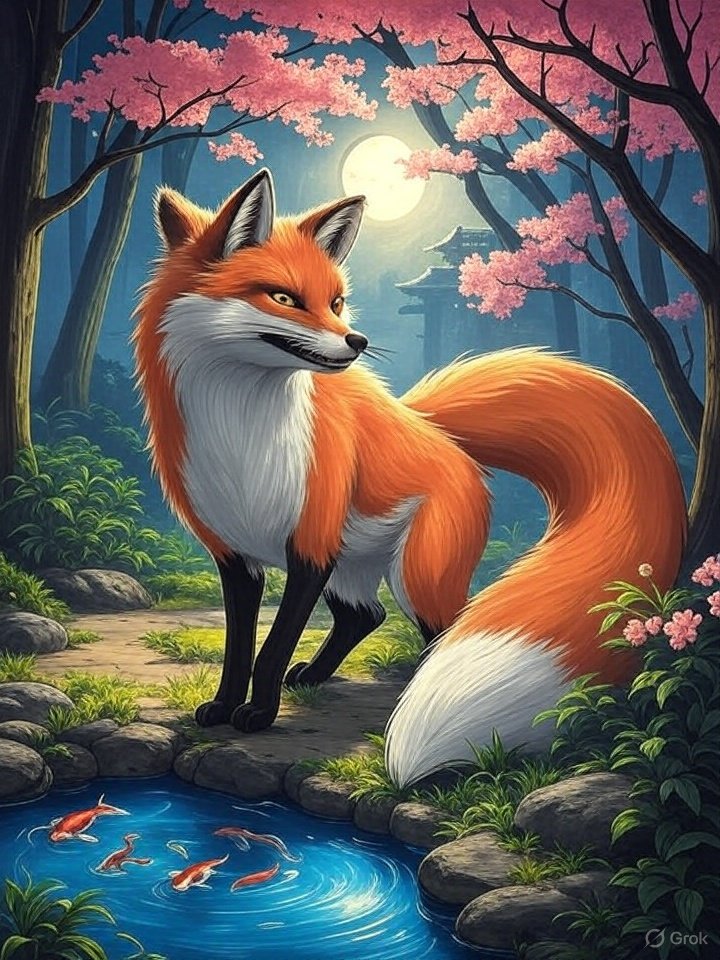 Tamamo-no-Mae yokai court lady