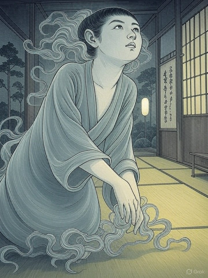 Ceiling licking spirit art