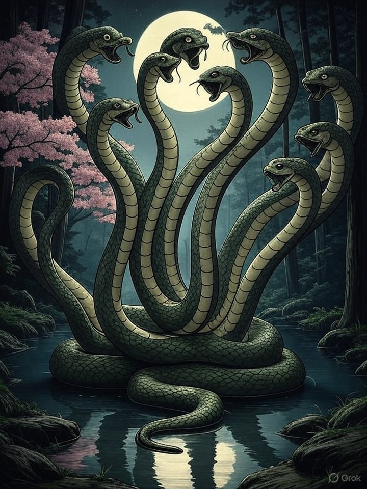 Yamata-no-Orochi dragon