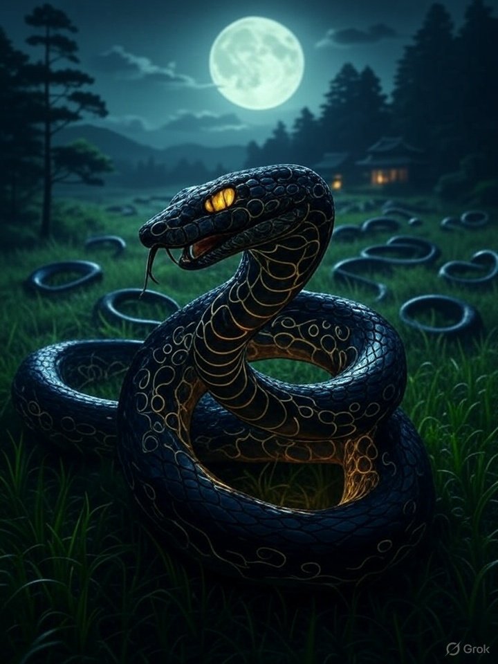 Deadly serpent deity Yato-no-kami