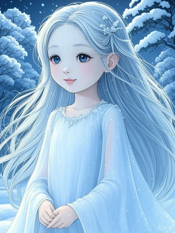 Yukinko snow child yokai